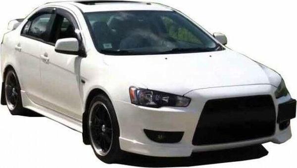 Mitsubishi Lancer Evo 2009 - 13 Ön Tampon Flap Plastik Boyasız - Image 1