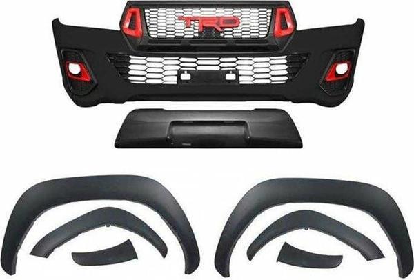 Toyota Hilux Revo 2016+ Rocco TRD Body Kit (Panjur-Tampon-Dodik Seti) - Image 1