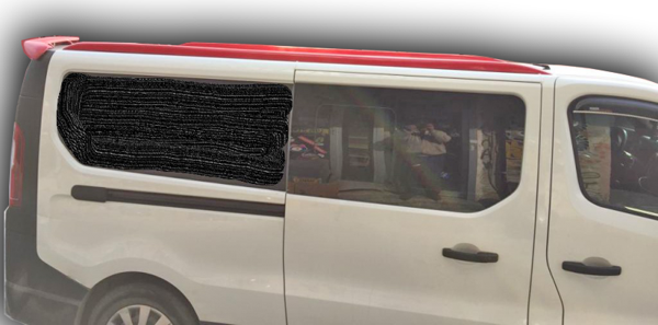 Renault Trafic Yapışık Tavan Çıtası Boyalı - Image 1
