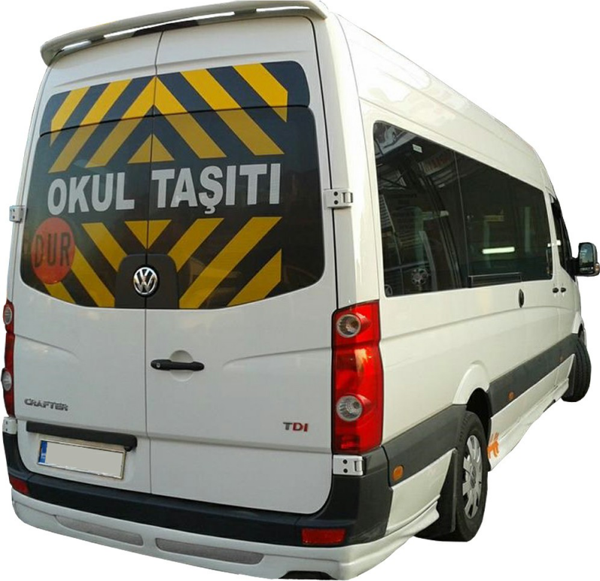Volkswagen Crafter Arka Tampon Karlık Boyasız - Image 1