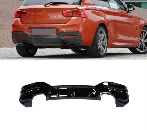Bmw 1 Serisi F20 2015 - 2018 ( LCI ) MT Tampon Çift Çıkış Difüzör ( İkili  Çıkış ) - Image 1
