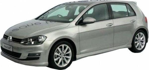Volkswagen Golf 7 2012 - 20 Sportline Marşpiyel Plastik Boyasız - Image 1