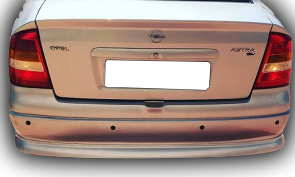 Opel Astra G HB 1998 - 2003 Arka Tampon Eki Boyalı - Image 1