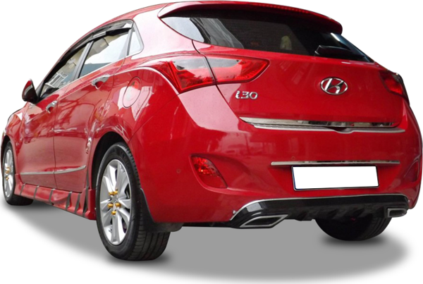 Hyundai İ30 2011 - 2016 Custom Difüzör Plastik Boyasız - Image 1