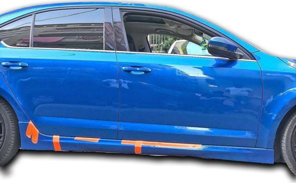 Skoda Octavia Mk3 2013 - 2017 Marşpiyel Plastik Boyasız - Image 1