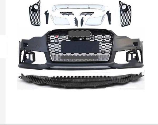 Audi A6 2015-2018 Rs6 Ön Tampon Panjur Seti - Image 1