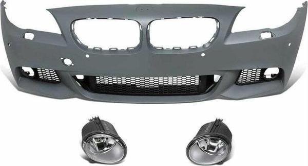 Bmw 5 Serisi F10 2010-2013 M Tech Ön Tampon (Sis Lambası) +Panjur - Image 1
