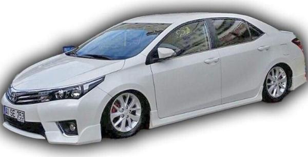 Toyota Corolla 2015 Yeni Kasa 2 Parça Ön Karlık Boyalı - Image 1