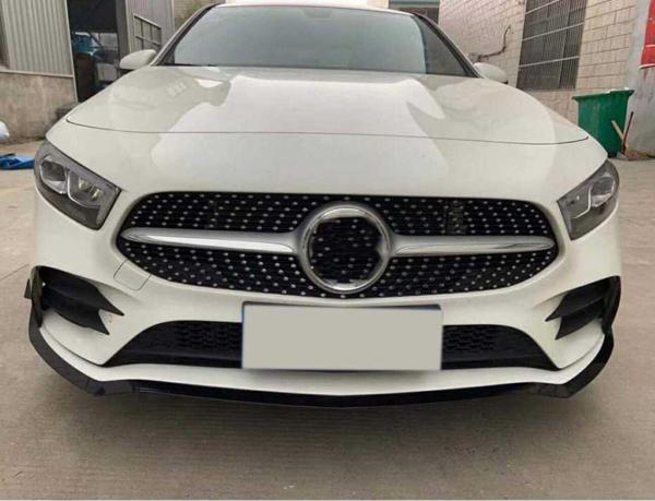 Mercedes W177 2019+ Uyumlu Amg Ön Lip Full Set (7 Parça) - Image 1