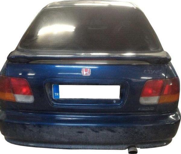 Honda Civic 1995-2001 Sedan Işıklı Spoiler Boyasız - Image 1