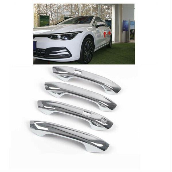 Volkswagen Golf 8 Uyumlu Kapı Kolu Kaplama / Krom - Image 1