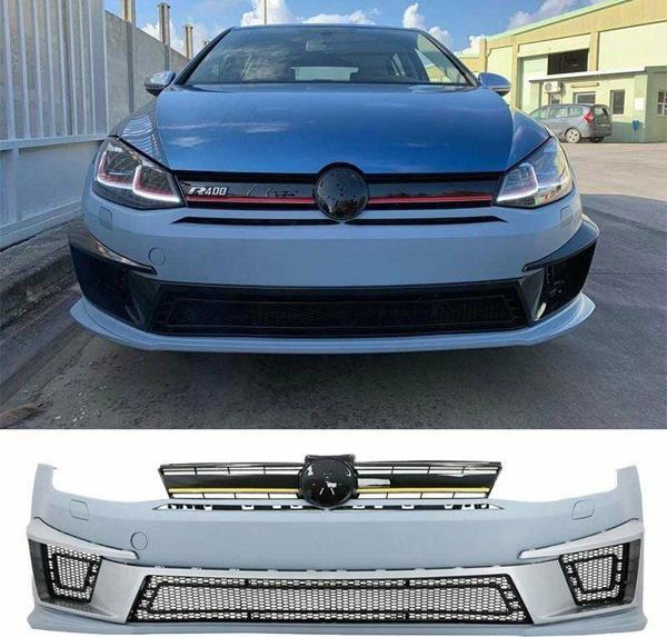 Volkswagen Golf 7 Mk7 2012-2018 Ön Tampon + Panjur R400 - Image 1