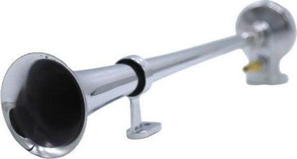 Tek Borulu Krom Havalı Gemi Marine Korna - Image 1