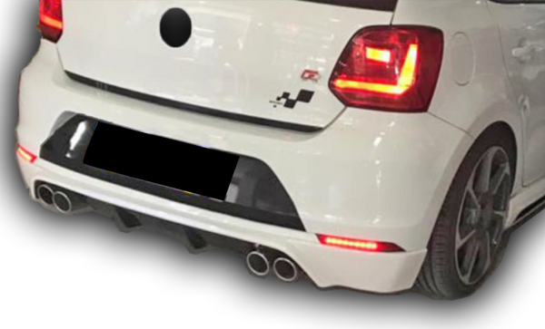 Volkswagen Polo 2015 Makyajlı Arka Difüzör Boyasız - Image 1