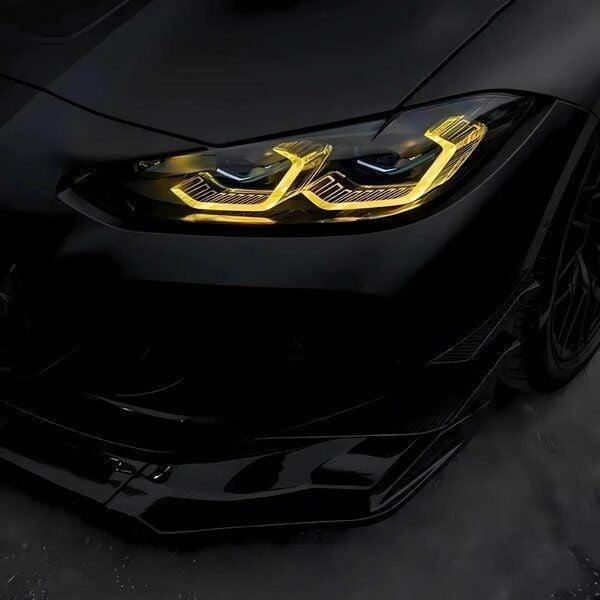 Bmw G80 M3 / G82 G83 M4 2021+ Uyumlu Yellow DRL Led / Ram2 Project - Image 1