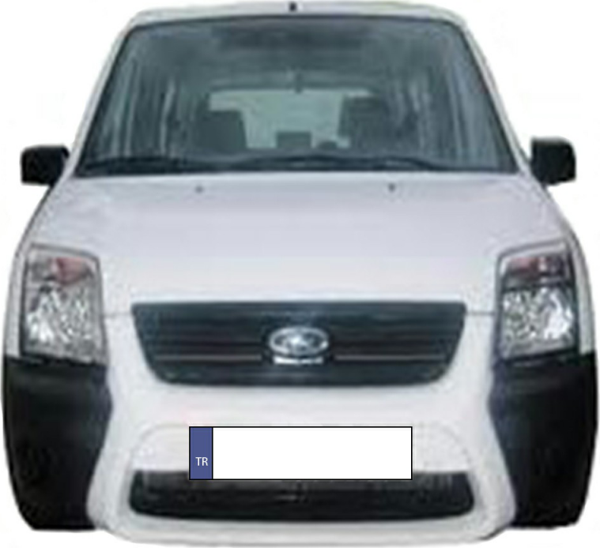 Ford Connect Yeni Kasa Sissiz Ön Koruma Boyalı - Image 1