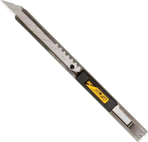 Olfa Maket Bıçağı Dar Metal Gövde SAC-1 - Image 1