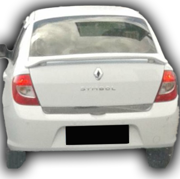 Renault Clio Symbol 2008 - 2012 Talia Ayaklı Işıksız Spoiler Boyalı - Image 1