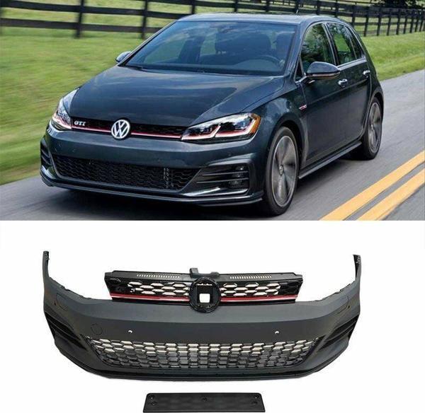 Volkswagen Golf 7,5 2018-2020 Gti Ön Tampon ve Panjur Seti - Image 1