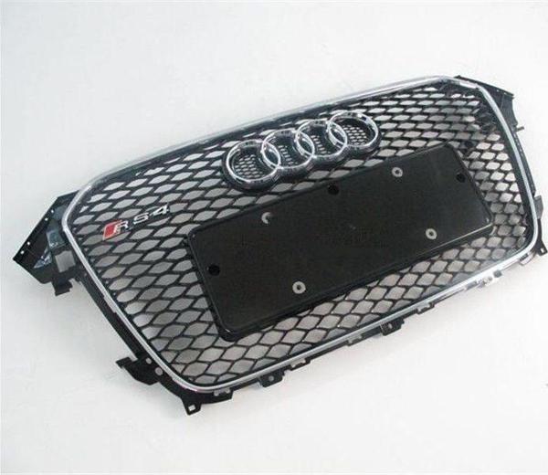Audi A4 2011-2015 Arası Uyumlu RS Panjur Krom / Siyah - Image 1