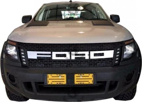 Ford Ranger T6 2012-2015 Ön Panjur Gündüz Ledli Beyaz Yazılı - Image 1