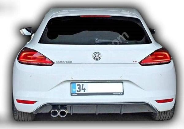 Volkswagen Scirocco Yeni Kasa Sol Çıkış Difüzör Boyalı - Image 1