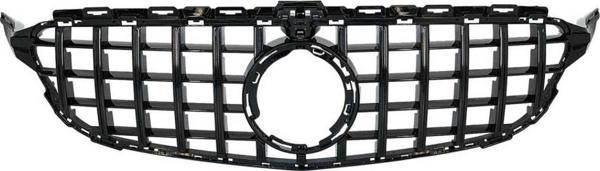 Mercedes W205 2019+ GTR Uyumlu Panjur Siyah - Image 1