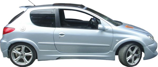 Peugeot 206 3 Kapı Büyük Marşpiyel Boyasız - Image 1