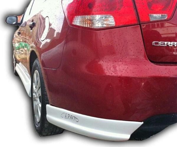Kia Cerato 2010 - 2012 Arka Tampon Karlık 2 Parça Boyasız - Image 1