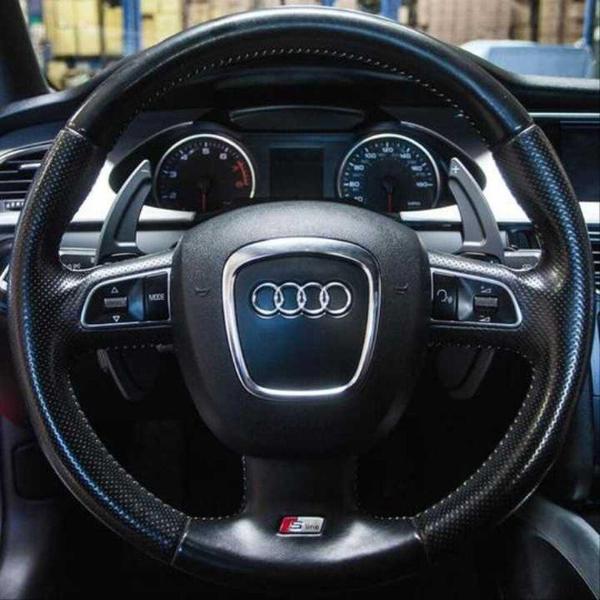 Audi A3 A4 A5 2013-2016 Paddle Shift Siyah (F1 Vites Pedal Kulakçık) - Image 1