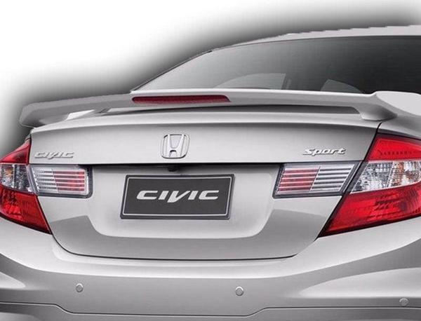 Honda Civic 2012 Işıklı Spoiler Boyalı - Image 1