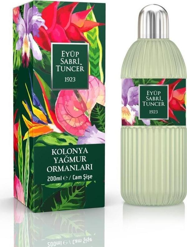 Eyüp Sabri Tuncer 200ml Cam Yağmur Ormanları Kolonyası - Image 1