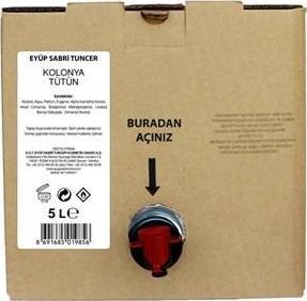 Eyüp Sabri Tuncer Tütün Kolonyası 5lt Bag IN Box Endüstriyel - Image 1