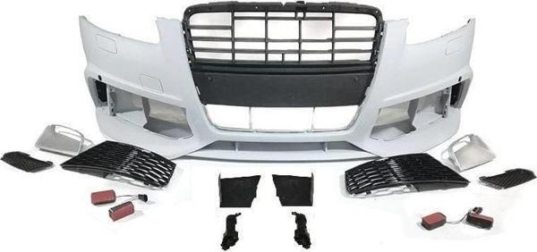 Audi A6 2008-2011 Arası Uyumlu RS Ön Tampon ve Panjur - Image 1