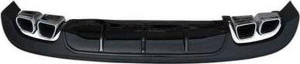 Hyundai Elantra 2016-2018 4 Egzoz Piano Black Difüzör - Image 1