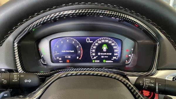 Honda  Civic FE1 2022+ Uyumlu  Gösterge Kaplama - Karbon - Image 1