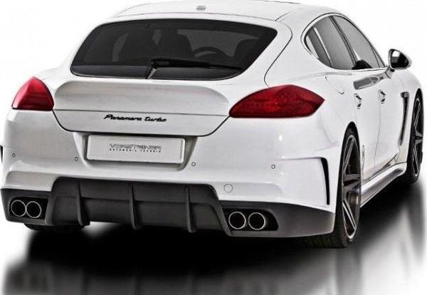 Porsche Panamera 970 2010 - 17 Uyumlu Vorsteiner Spoiler (frp) Boyasız - Image 1