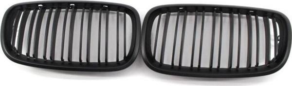 Bmw X5 / X6 2008-2014 M Böbrek ( Çift Çizgi Panjur ) Pıano Black - Image 1