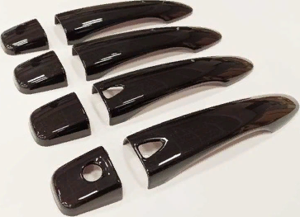 Nissan Qashqai 2014-2020 Kapı Kolu Kaplama - Piano Black ( Smart Key ) - Image 1