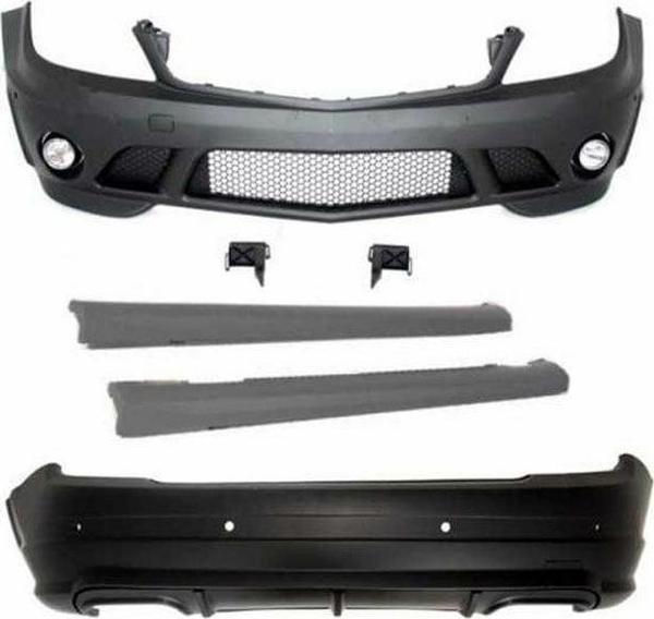 Mercedes W204 2007-2011 Uyumlu C63 Body Kit (Makyajsız) - Image 1