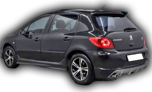 Peugeot 307 Arka Difüzör Boyalı - Image 1