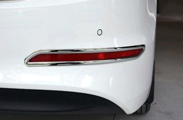 Hyundai Elantra 2016-2018 Arka Sis Kaplaması Nikelaj - Image 1