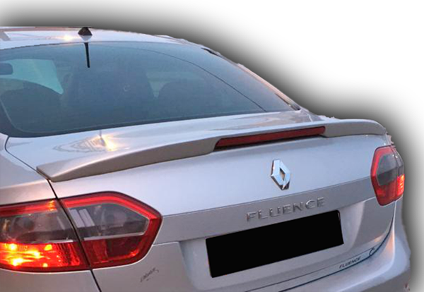 Renault Fluence Işıklı Kalın Spoiler Boyalı - Image 1