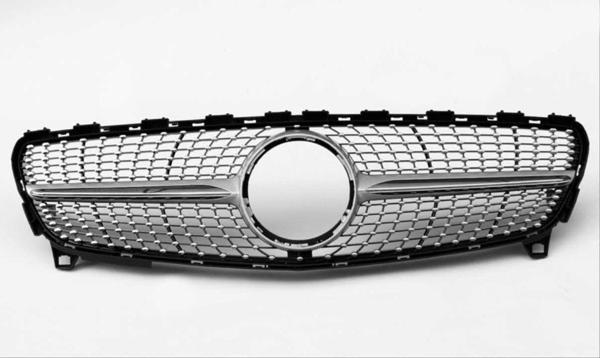 Mercedes W176 (2016-2018) A Serisi Uyumlu Diamond Panjur - Gri - Image 1