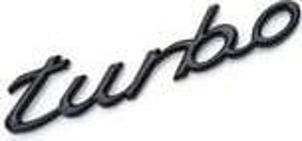 Turbo Bagaj Logosu Siyah (AL-11) - Image 1