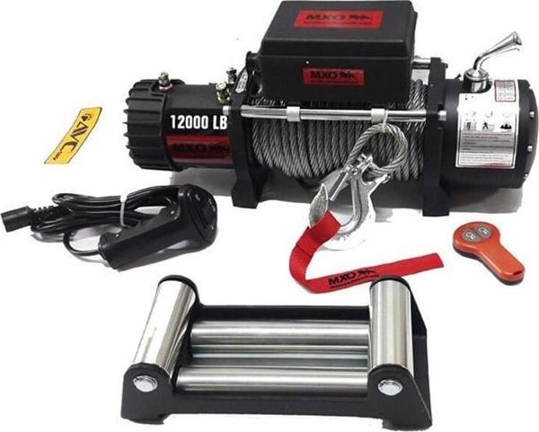 MXO Çelik Halatlı Uzaktan Kumandalı 12000 LB Vinç 12V - Image 1
