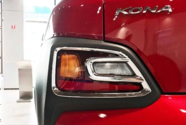 Hyundai Kona Arka Sis Kaplama - Krom - Image 1