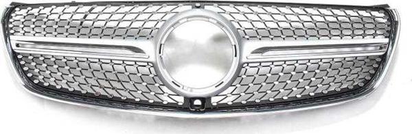 Mercedes W447 Uyumlu Diamond Panjur - Krom - Image 1