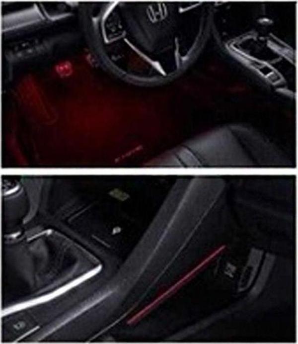 Honda Civic Fc5 2016-2021 Aydınlatma Pakedi Kırmızı - Image 1