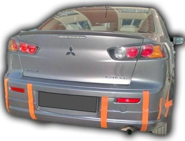 Mitsubishi Lancer 2008-2013 Arka Tampon Karlık Boyalı - Image 1